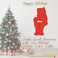 50 Pack Vintage Style Toy Soldier Cookie Cutter, Christmas Cookie Cutters, Christmas Baking Supplies