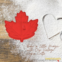 50 Pack Vintage Style Maple Leaf Cookie Cutter, Christmas Cookie Cutters, Christmas Baking Supplies