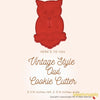 50 Pack Vintage Style Owl Cookie Cutter, Christmas Cookie Cutters, Christmas Baking Supplies