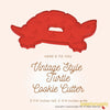 50 Pack Vintage Style Turtle Cookie Cutter, Christmas Cookie Cutters, Christmas Baking Supplies
