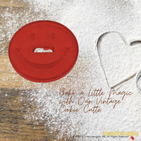 50 Pack Vintage Style Smile Cookie Cutter, Christmas Cookie Cutters, Christmas Baking Supplies