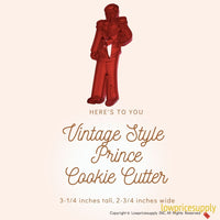 50 Pack Vintage Style Prince Cookie Cutter, Christmas Cookie Cutters, Christmas Baking Supplies