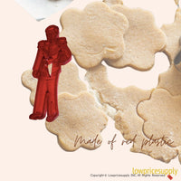 50 Pack Vintage Style Prince Cookie Cutter, Christmas Cookie Cutters, Christmas Baking Supplies