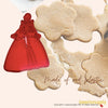 50 Pack Vintage Style Princess Cookie Cutter, Christmas Cookie Cutters, Christmas Baking Supplies