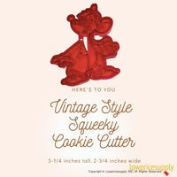 50 Pack Vintage Style Squeeky Cookie Cutter, Christmas Cookie Cutters, Christmas Baking Supplies