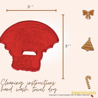 50 Pack Vintage Style Rain, Rain Go Away Cookie Cutter, Christmas Cookie Cutters, Christmas Baking Supplies