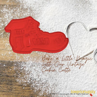 50 Pack Vintage Style Old Women In A Shoe Cookie Cutter, Christmas Cookie Cutters, Christmas Baking Supplies