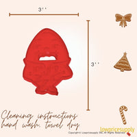 50 Pack Vintage Style Humpty, Dumpty Cookie Cutter, Christmas Cookie Cutters, Christmas Baking Supplies