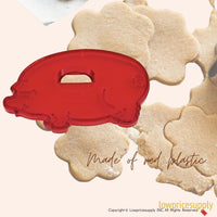 50 Pack Vintage Style Pig Cookie Cutter, Christmas Cookie Cutters, Christmas Baking Supplies