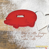50 Pack Vintage Style Pig Cookie Cutter, Christmas Cookie Cutters, Christmas Baking Supplies