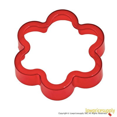 50 Pack Vintage Style Squiggle Circle Cookie Cutter, Christmas Cookie Cutters, Christmas Baking Supplies
