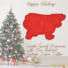 50 Pack Vintage Style Cow Cookie Cutter, Christmas Cookie Cutters, Christmas Baking Supplies