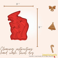 50 Pack Vintage Style Witch Cookie Cutter, Christmas Cookie Cutters, Christmas Baking Supplies