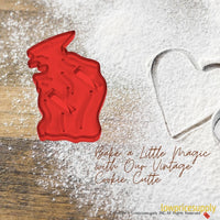 50 Pack Vintage Style Witch Cookie Cutter, Christmas Cookie Cutters, Christmas Baking Supplies