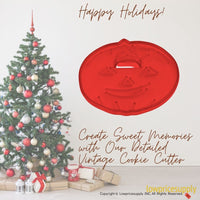 50 Pack Vintage Style Pumpkin Cookie Cutter, Christmas Cookie Cutters, Christmas Baking Supplies