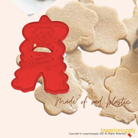 50 Pack Vintage Style Cowboy Cookie Cutter, Christmas Cookie Cutters, Christmas Baking Supplies