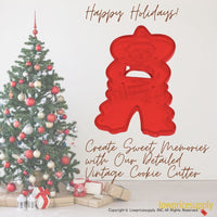 50 Pack Vintage Style Cowboy Cookie Cutter, Christmas Cookie Cutters, Christmas Baking Supplies