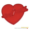 50 Pack Vintage Style Heart & Arrow Cookie Cutter, Christmas Cookie Cutters, Christmas Baking Supplies