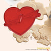 50 Pack Vintage Style Heart & Arrow Cookie Cutter, Christmas Cookie Cutters, Christmas Baking Supplies