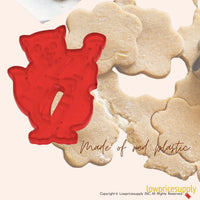 50 Pack Vintage Style Cat Fiddle Cookie Cutter, Christmas Cookie Cutters, Christmas Baking Supplies