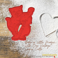 50 Pack Vintage Style Cat Fiddle Cookie Cutter, Christmas Cookie Cutters, Christmas Baking Supplies