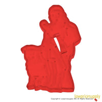 50 Pack Vintage Style Shepherd With Lamb Cookie Cutter, Christmas Cookie Cutters, Christmas Baking Supplies