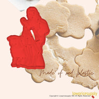 50 Pack Vintage Style Shepherd With Lamb Cookie Cutter, Christmas Cookie Cutters, Christmas Baking Supplies