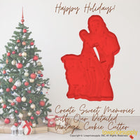 50 Pack Vintage Style Shepherd With Lamb Cookie Cutter, Christmas Cookie Cutters, Christmas Baking Supplies