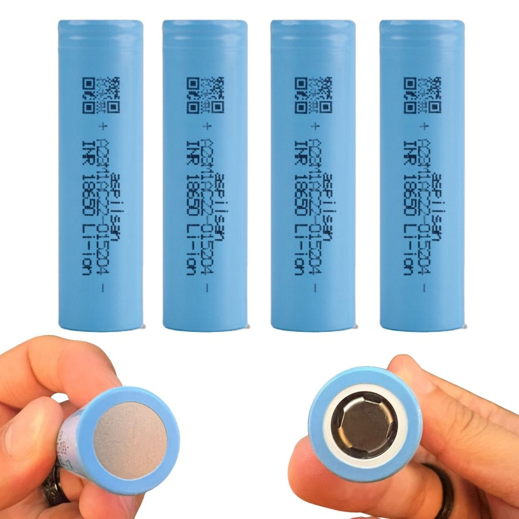 50 PCS 18650 Rechargeable Battery Lithium 3.7V Batteries for Flashlights Headlamp WHOLESALE