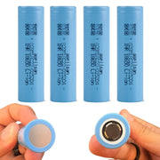 50 PCS 18650 Rechargeable Battery Lithium 3.7V Batteries for Flashlights Headlamp WHOLESALE