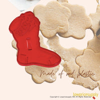 50 Pack Vintage Style Christmas Stocking Cookie Cutter, Christmas Cookie Cutters, Christmas Baking Supplies