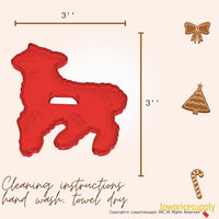50 Pack Vintage Style Lamb Cookie Cutter, Christmas Cookie Cutters, Christmas Baking Supplies