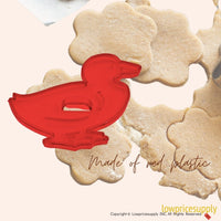 50 Pack Vintage Style Duck Cookie Cutter, Christmas Cookie Cutters, Christmas Baking Supplies