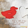 50 Pack Vintage Style Duck Cookie Cutter, Christmas Cookie Cutters, Christmas Baking Supplies
