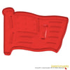 50 Pack Vintage Style Flag Cookie Cutter, Christmas Cookie Cutters, Christmas Baking Supplies