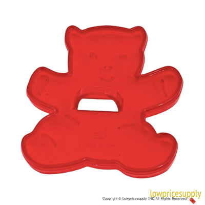50 Pack Vintage Style Teddy Bear Cookie Cutter, Christmas Cookie Cutters, Christmas Baking Supplies