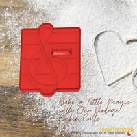 50 Pack Vintage Style G Clef Cookie Cutter, Christmas Cookie Cutters, Christmas Baking Supplies