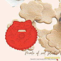 50 Pack Vintage Style Christmas Wreath Cookie Cutter, Christmas Cookie Cutters, Christmas Baking Supplies