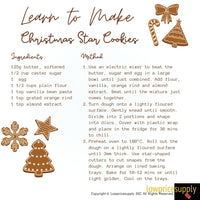 50 Pack Vintage Style Santa Face Cookie Cutter, Christmas Cookie Cutters, Christmas Baking Supplies