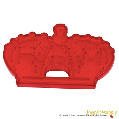 50 Pack Vintage Style HRM Crown Cookie Cutter, Christmas Cookie Cutters, Christmas Baking Supplies