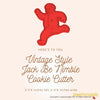 50 Pack Vintage Style Jack Be Nimble Cookie Cutter, Christmas Cookie Cutters, Christmas Baking Supplies