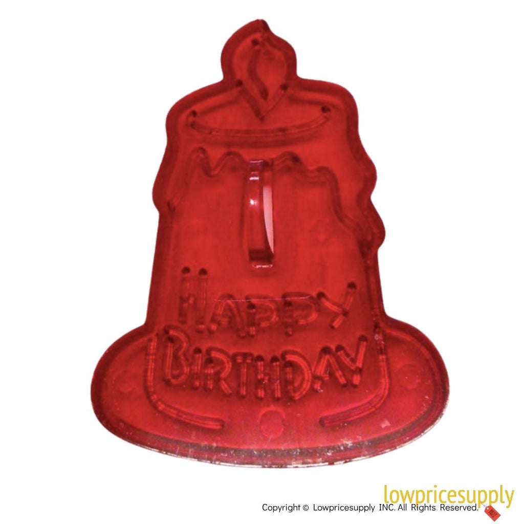 50 Pack Vintage Style Birthday Candle Cookie Cutter, Christmas Cookie Cutters, Christmas Baking Supplies