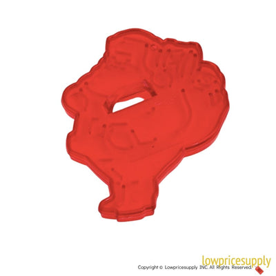 50 Pack Vintage Style Santa With Pack Cookie Cutter, Christmas Cookie Cutters, Christmas Baking Supplies