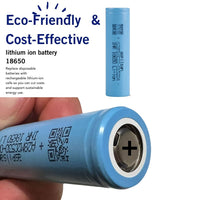 50 PCS 18650 Rechargeable Battery Lithium 3.7V Batteries for Flashlights Headlamp WHOLESALE
