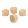 Pack of 5000 3/8" Maple Round Head Wood Plug — End Grain Screw Hole Cover