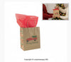 100 CASE Medium 8"L X 5"D X 10.5"H Christmas Truck Paper Shopping Bags Durable Gift Bags With Handles For Clothing Shops, Salons, And Upscale Boutiques