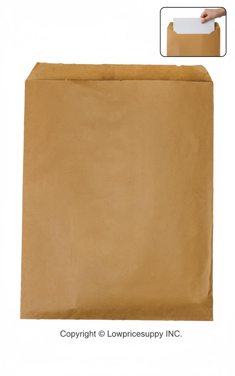 500 CASE Jumbo 17" L X 3" W X 24" H – Kraft Paper Merchandise Bags Reusable Paper Bags For Retail Stores, Craft Fairs, Party Favors, And Merchandise Packaging