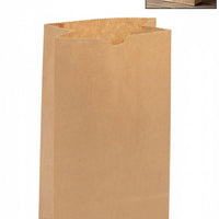 1,000 CASE Medium 6"L – Kraft Paper Sacks X 3 ⅝"D X 11 ¹⁄₁₆"H Eco Friendly Paper Shopping Bags For Restaurants, Bakeries, And Takeout Packaging