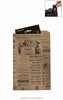 500 CASE Large 12"L X 15"H – Newsprint Paper Merchandise Bags Bulk Shopping Bags With Handles For Small Business Retail, Boutiques, And Gift Packaging