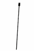 50 Case BLACK 30" Length with 12 Clips Metal Single Strip SLAT WALL OPTION Scan Tag Displaying Label Slatwall Clip Strip Display Rack – Made in USA | Metal Snack Bag Holder Rack | Retail Rack for Chips, Candy, & Snacks & Potato Chip Display Rack